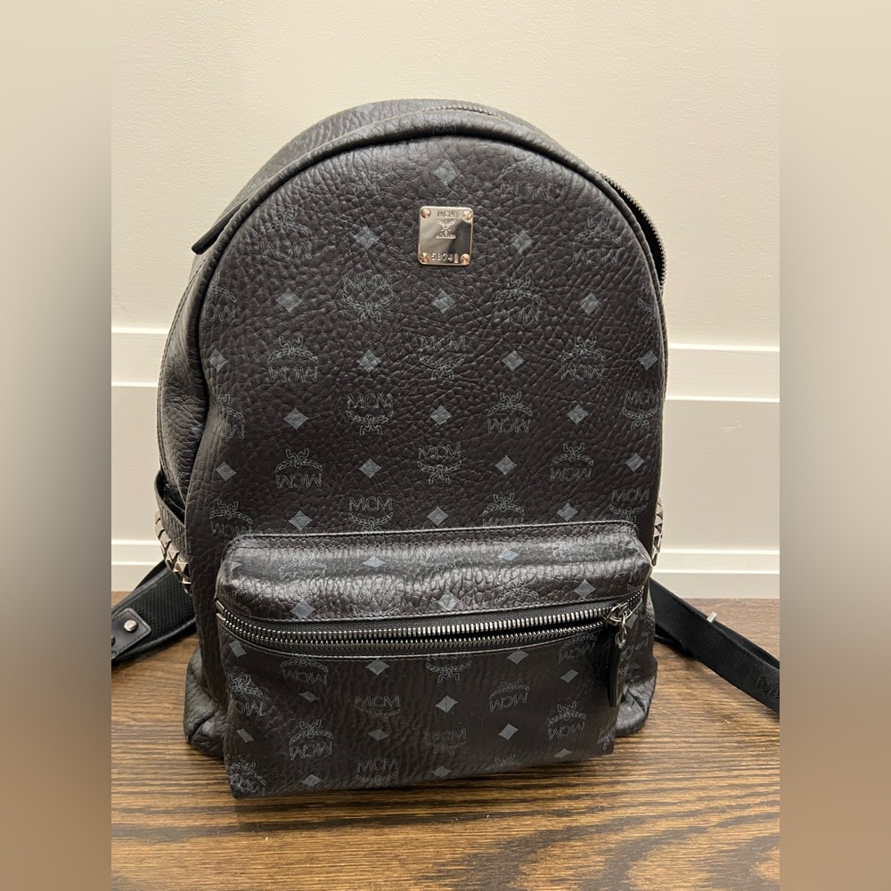 MCM logo men’s backpack